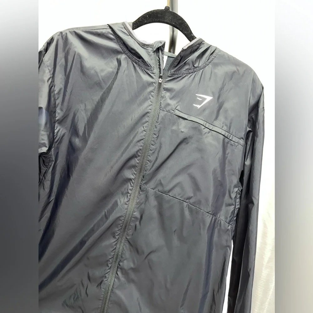GYMSHARK SPEED JACKET in black | size Small